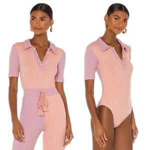 NWT loveshackfancy Lynx Bodysuit